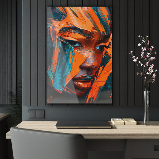 African American Glass Canvas Acrylic Prints Home Decor