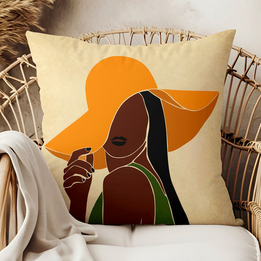 Fly Sista African American Pillow